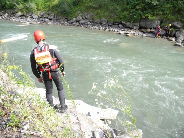 Rettung aus Fließwasser